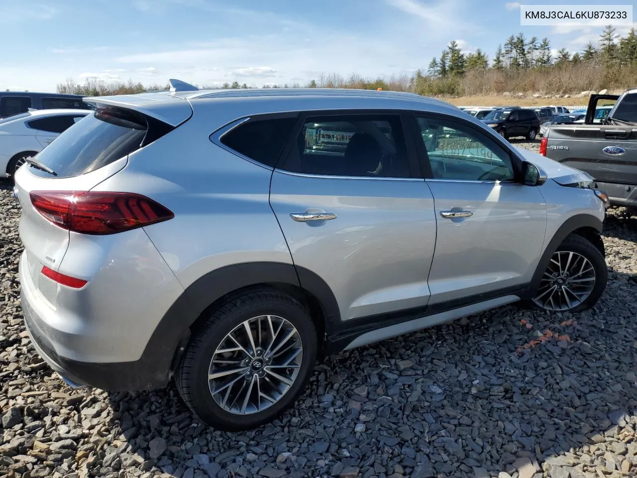 2019 Hyundai Tucson Limited VIN: KM8J3CAL6KU873233 Lot: 70974394