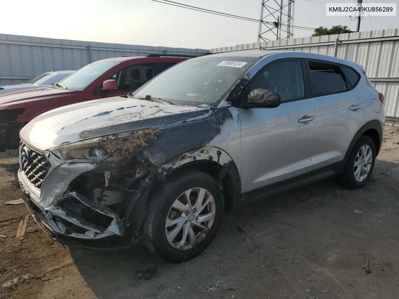 2019 Hyundai Tucson Se VIN: KM8J2CA49KU856289 Lot: 70998124