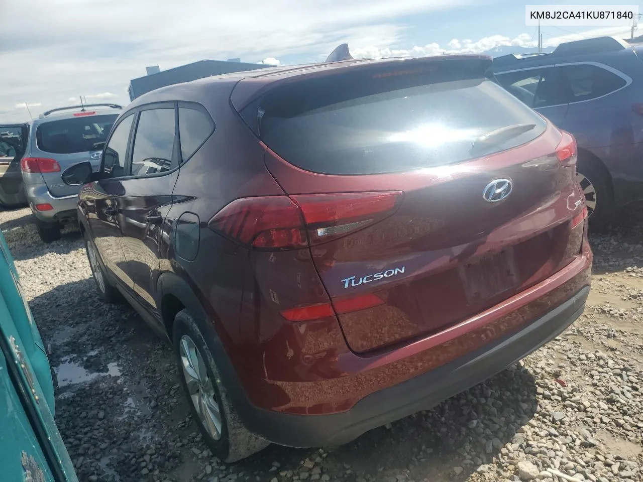 KM8J2CA41KU871840 2019 Hyundai Tucson Se