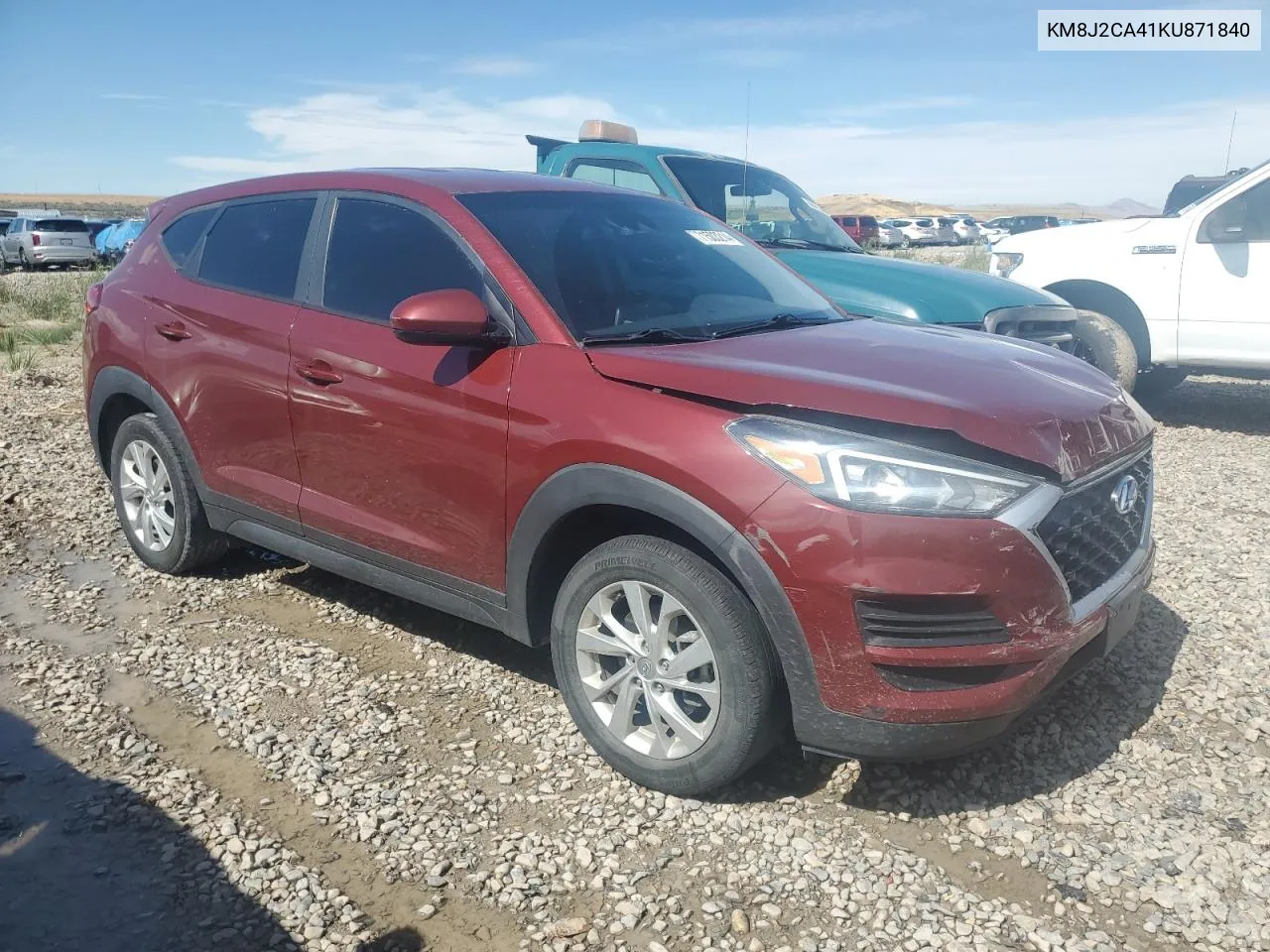 2019 Hyundai Tucson Se VIN: KM8J2CA41KU871840 Lot: 71503214