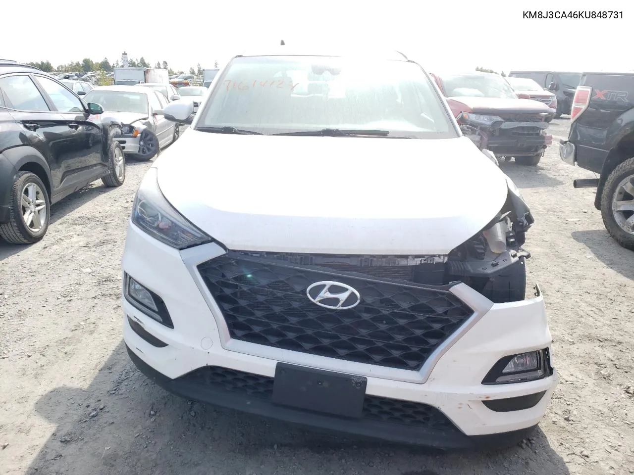 2019 Hyundai Tucson Limited VIN: KM8J3CA46KU848731 Lot: 71614124