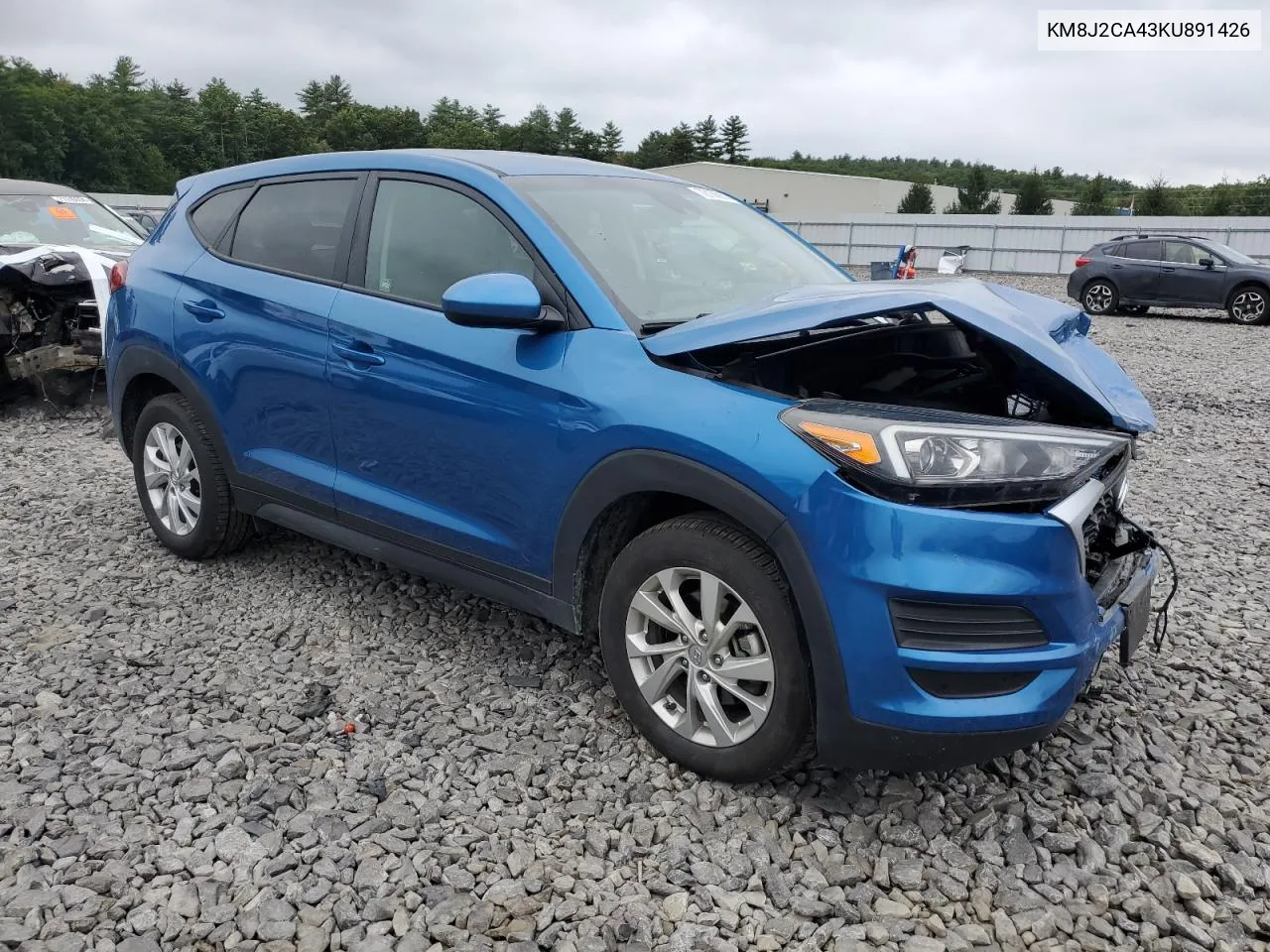 2019 Hyundai Tucson Se VIN: KM8J2CA43KU891426 Lot: 72136974