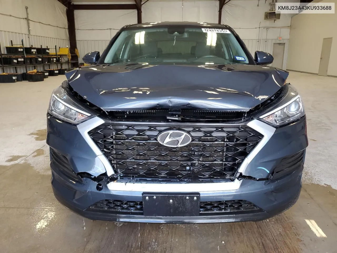 2019 Hyundai Tucson Se VIN: KM8J23A43KU933688 Lot: 72152954