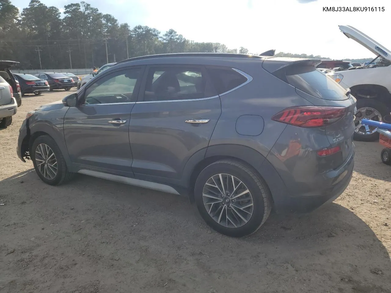 2019 Hyundai Tucson Limited VIN: KM8J33AL8KU916115 Lot: 72165354