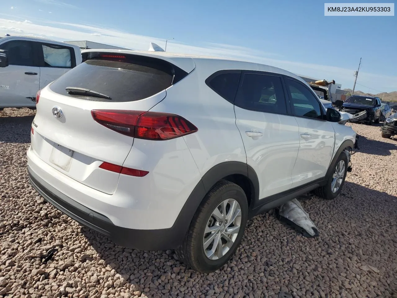 2019 Hyundai Tucson Se VIN: KM8J23A42KU953303 Lot: 72463054