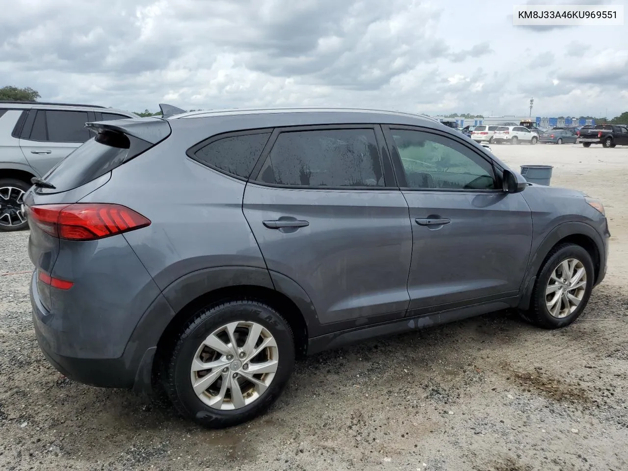 2019 Hyundai Tucson Limited VIN: KM8J33A46KU969551 Lot: 72708524