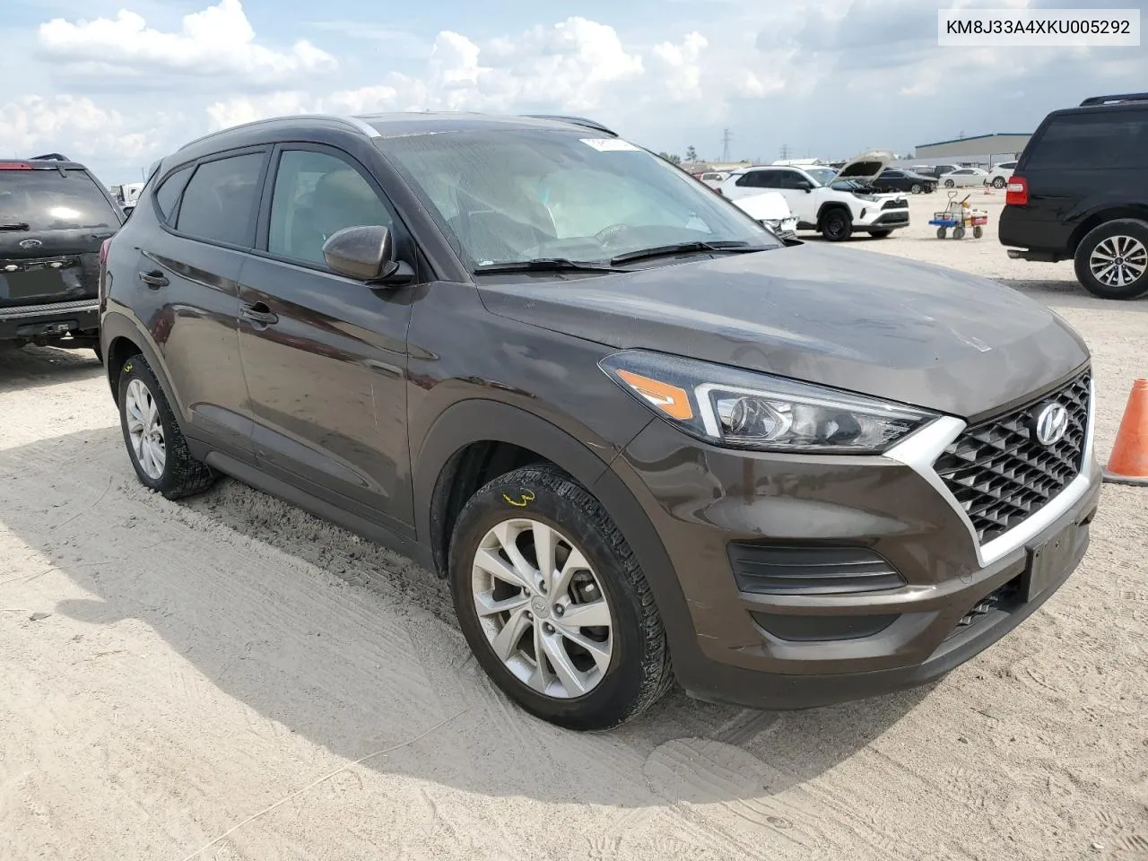 2019 Hyundai Tucson Limited VIN: KM8J33A4XKU005292 Lot: 72810714