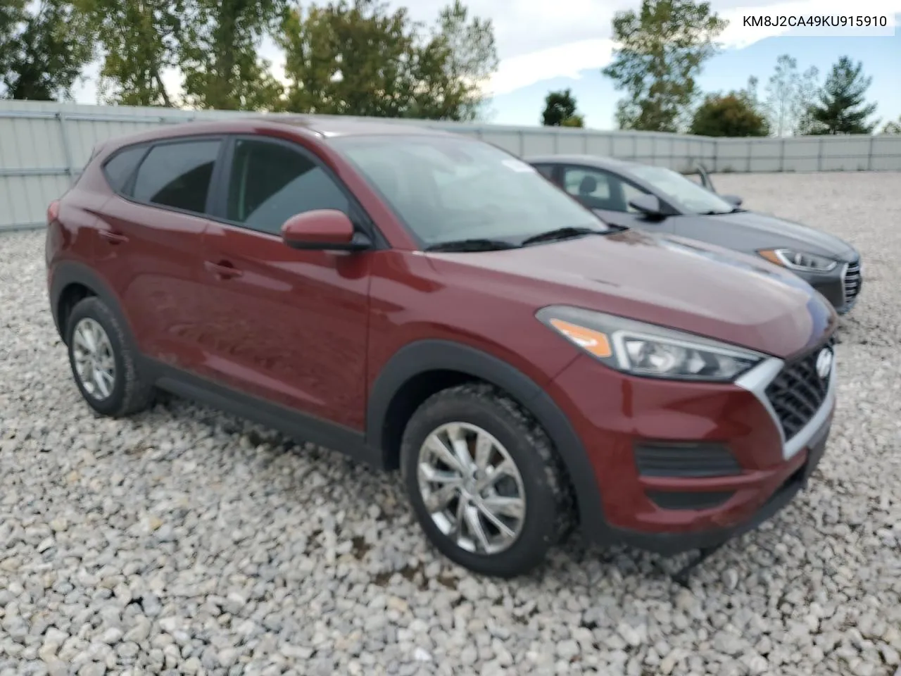 2019 Hyundai Tucson Se VIN: KM8J2CA49KU915910 Lot: 73063824