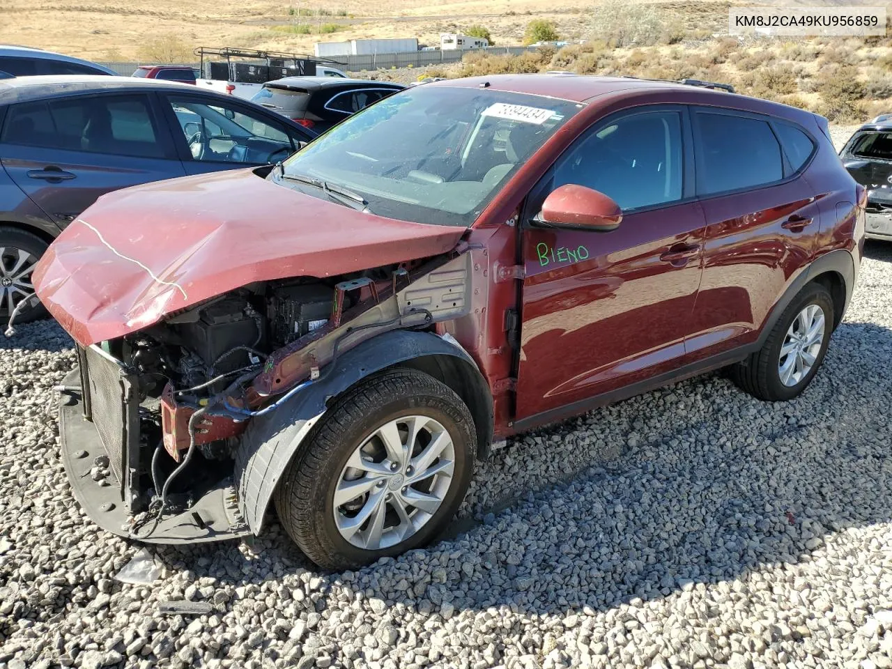 2019 Hyundai Tucson Se VIN: KM8J2CA49KU956859 Lot: 73394434