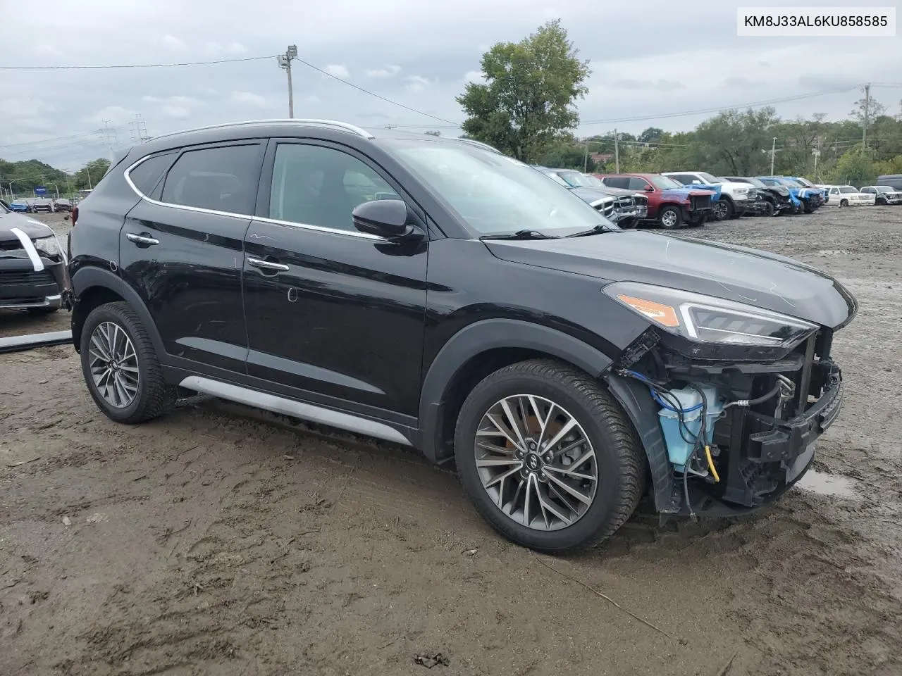 2019 Hyundai Tucson Limited VIN: KM8J33AL6KU858585 Lot: 73407524