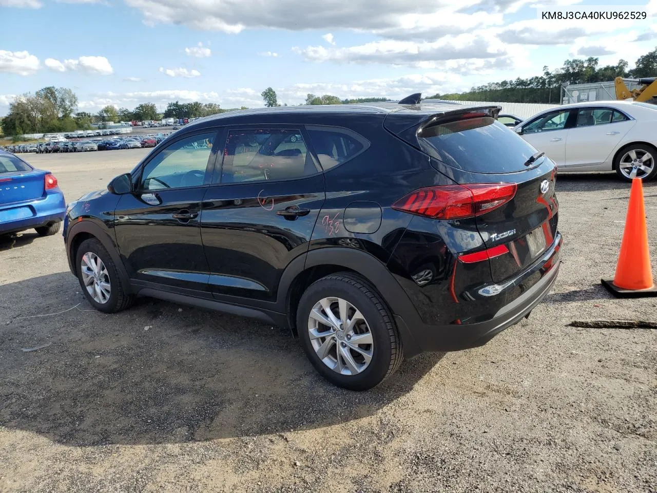 2019 Hyundai Tucson Limited VIN: KM8J3CA40KU962529 Lot: 73552014