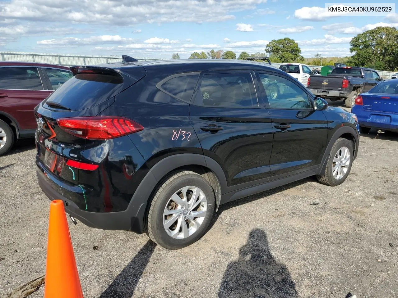 2019 Hyundai Tucson Limited VIN: KM8J3CA40KU962529 Lot: 73552014