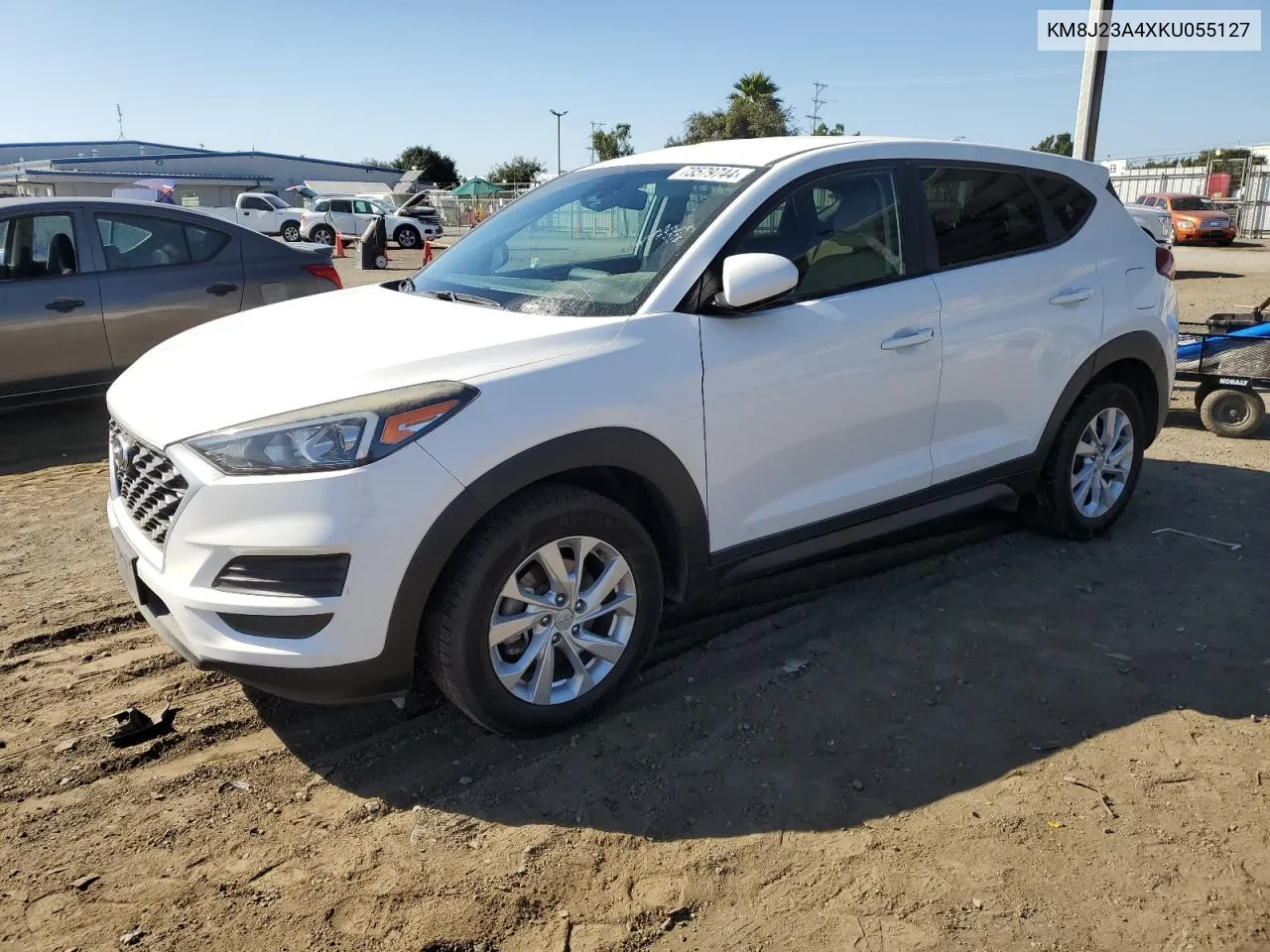 2019 Hyundai Tucson Se VIN: KM8J23A4XKU055127 Lot: 73579744