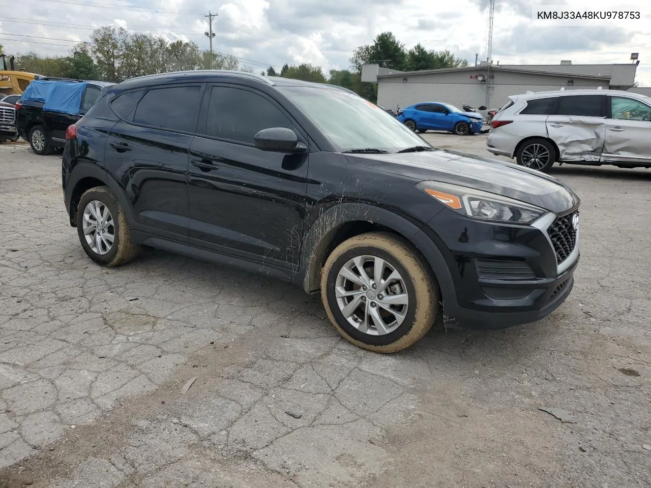 2019 Hyundai Tucson Limited VIN: KM8J33A48KU978753 Lot: 73680284