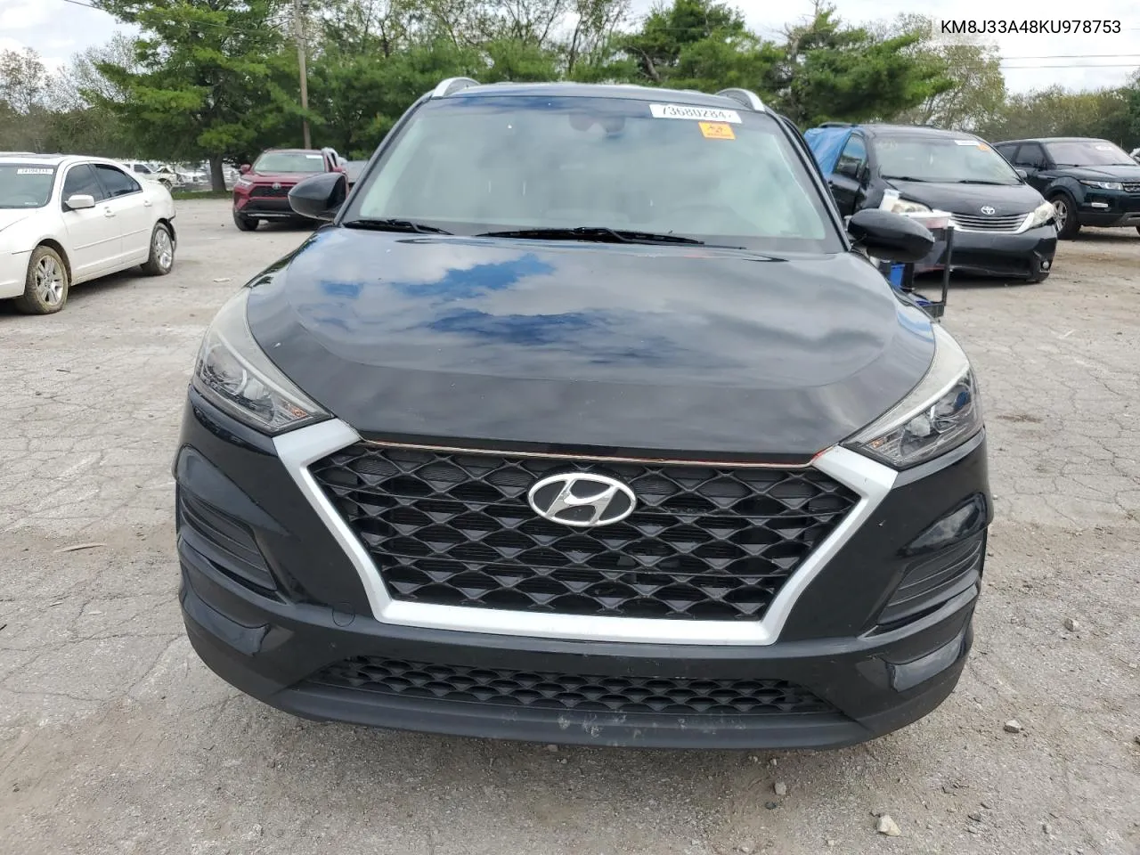 2019 Hyundai Tucson Limited VIN: KM8J33A48KU978753 Lot: 73680284