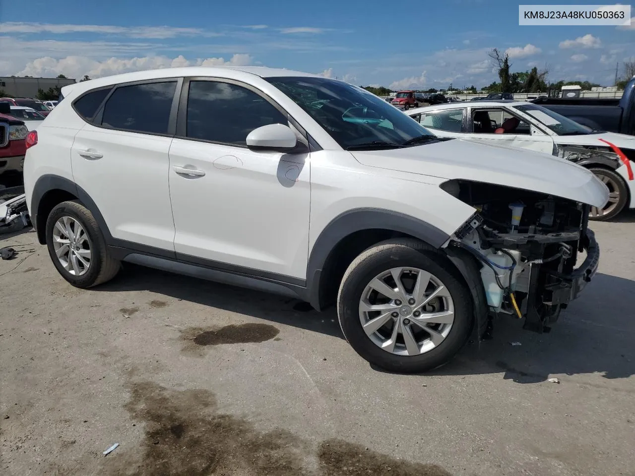 2019 Hyundai Tucson Se VIN: KM8J23A48KU050363 Lot: 73764594