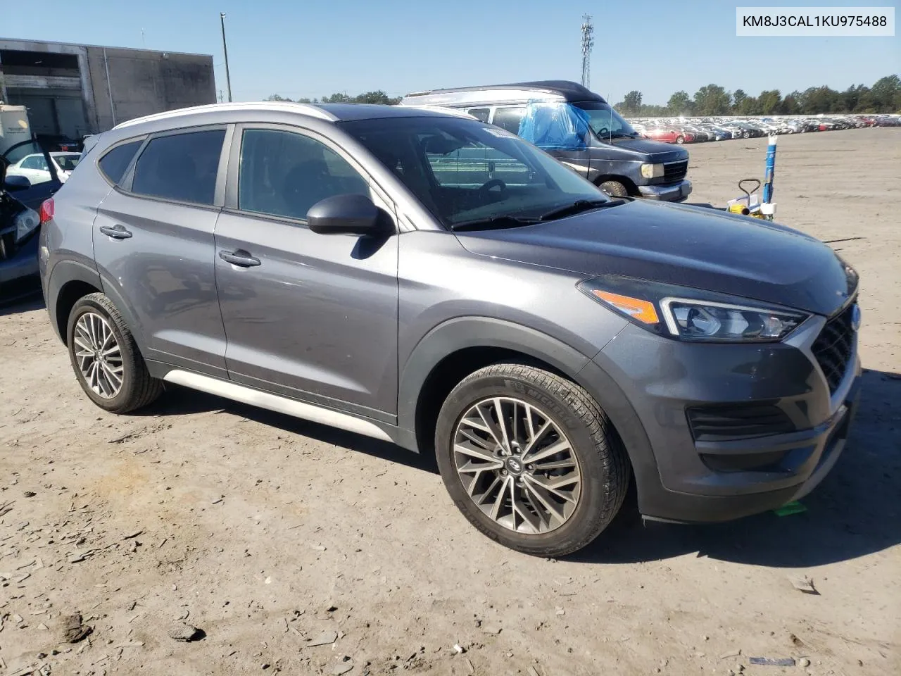 2019 Hyundai Tucson Limited VIN: KM8J3CAL1KU975488 Lot: 73863744