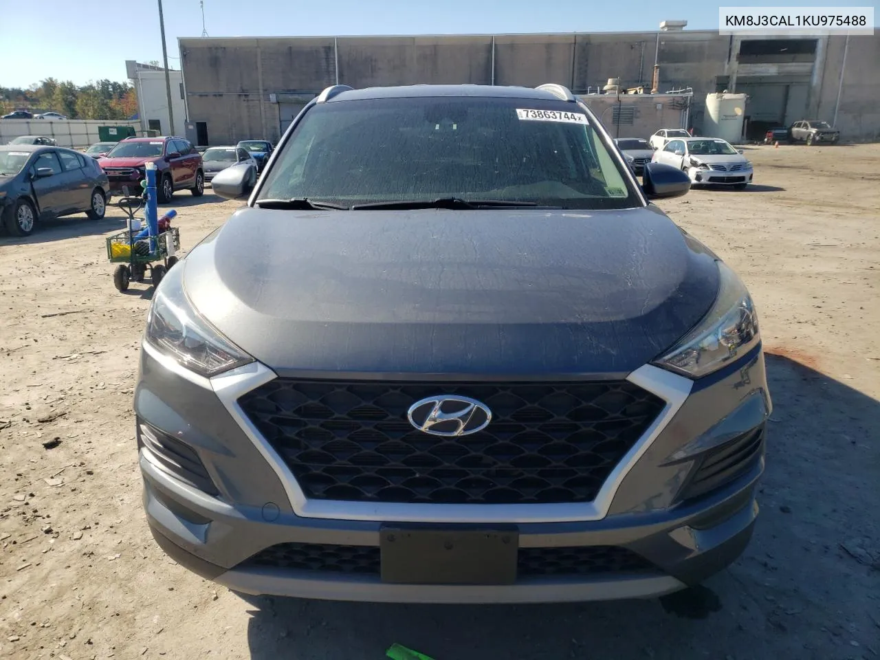 2019 Hyundai Tucson Limited VIN: KM8J3CAL1KU975488 Lot: 73863744