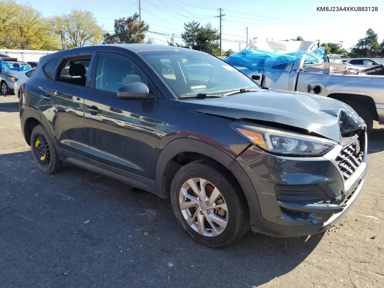 2019 Hyundai Tucson Se VIN: KM8J23A4XKU883128 Lot: 73892594