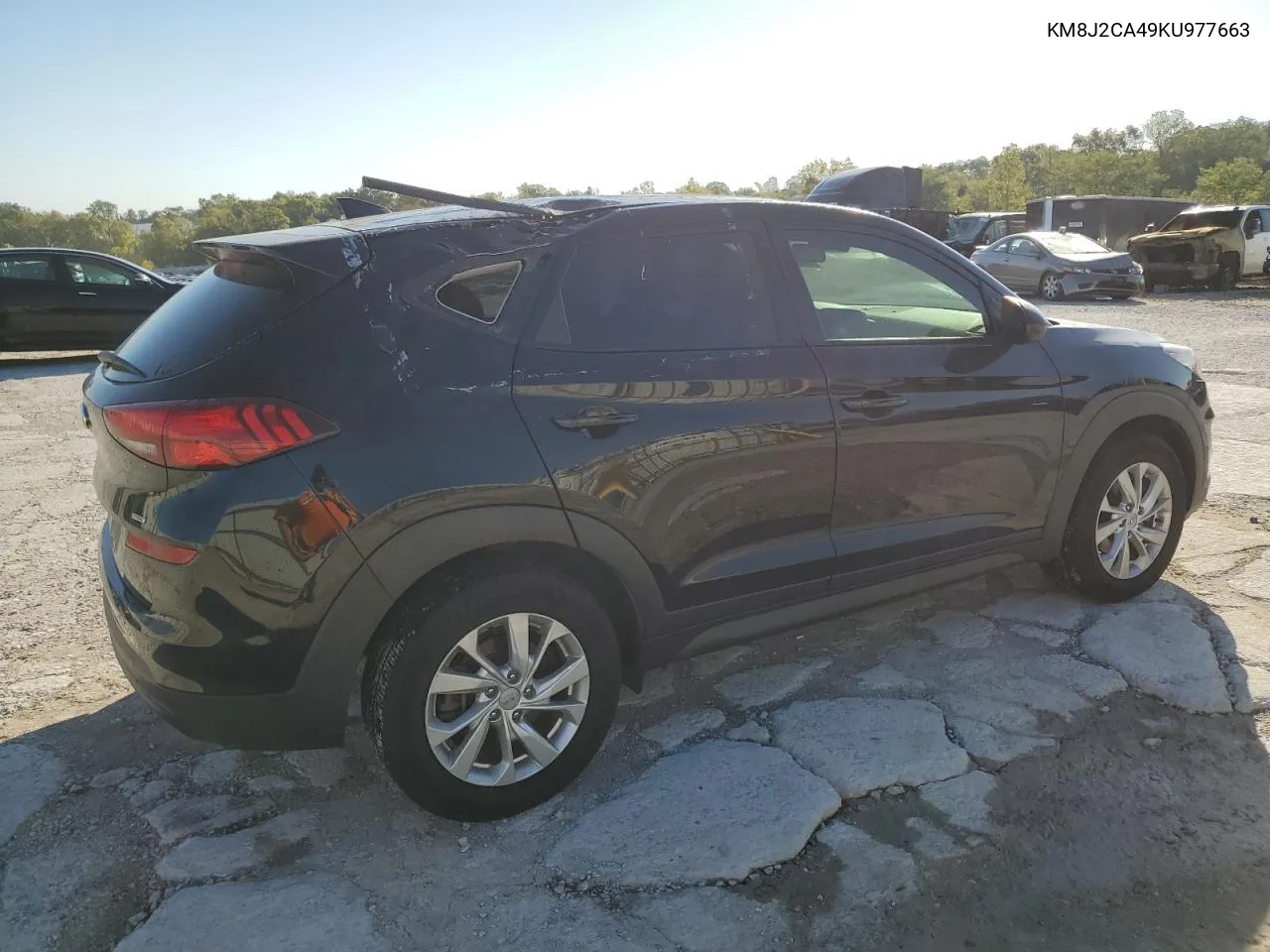 2019 Hyundai Tucson Se VIN: KM8J2CA49KU977663 Lot: 73947334