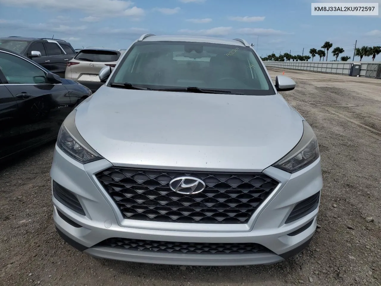 2019 Hyundai Tucson Limited VIN: KM8J33AL2KU972597 Lot: 74023204