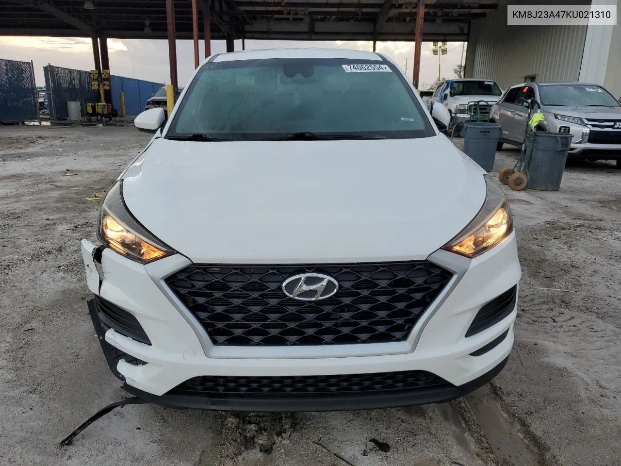 2019 Hyundai Tucson Se VIN: KM8J23A47KU021310 Lot: 74062554