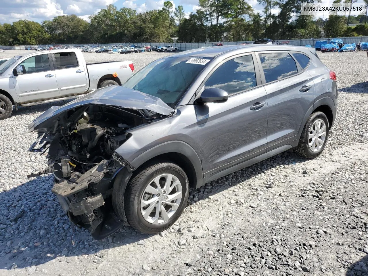 KM8J23A42KU057518 2019 Hyundai Tucson Se