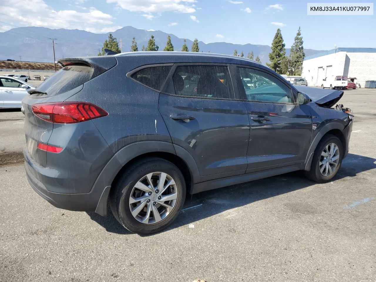 2019 Hyundai Tucson Limited VIN: KM8J33A41KU077997 Lot: 74152644