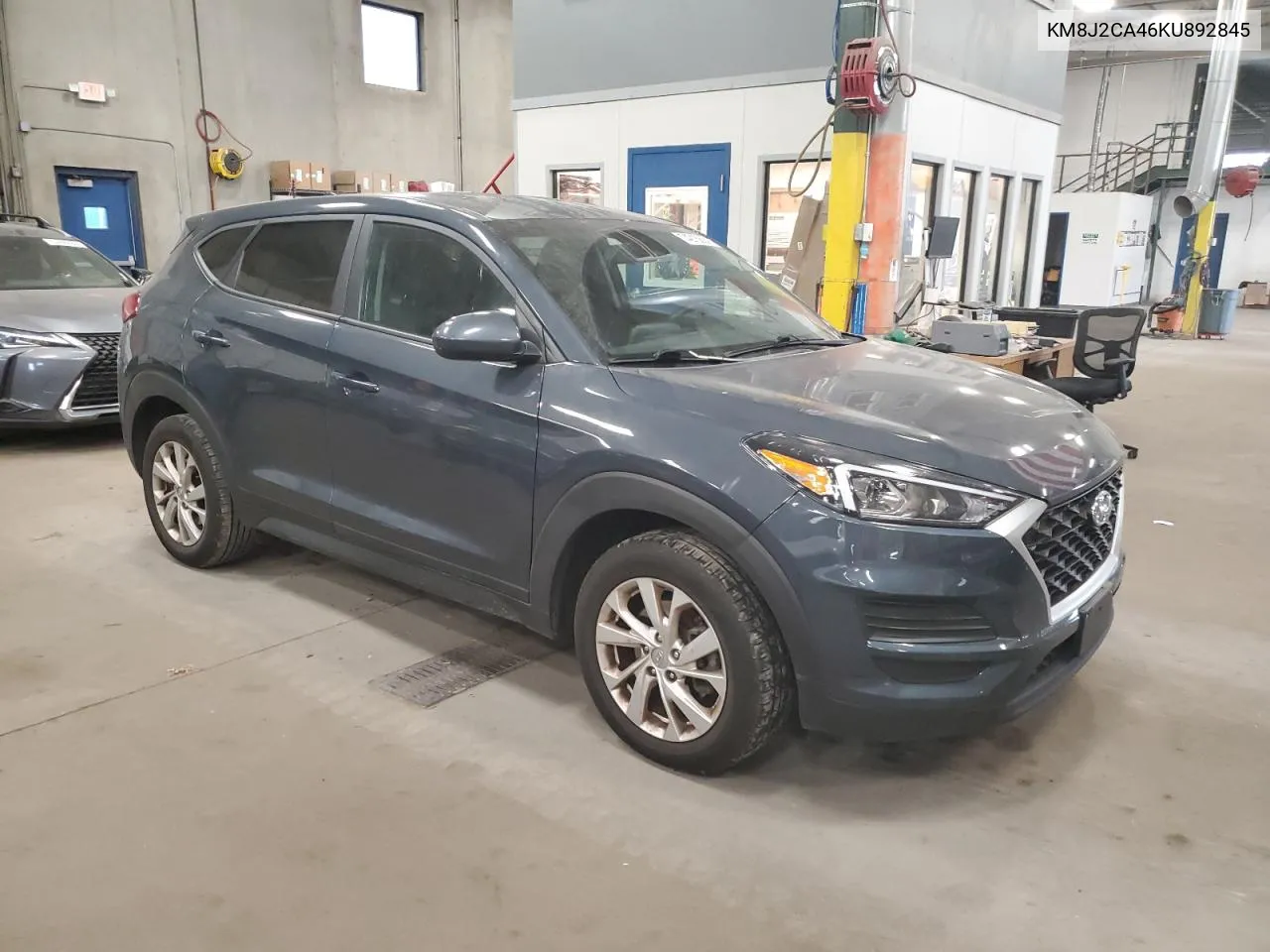 2019 Hyundai Tucson Se VIN: KM8J2CA46KU892845 Lot: 74215824