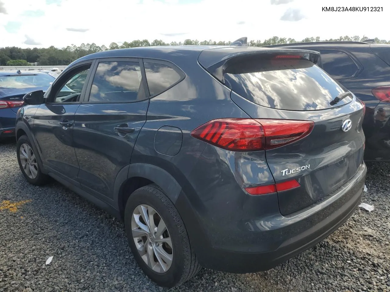 2019 Hyundai Tucson Se VIN: KM8J23A48KU912321 Lot: 74216884