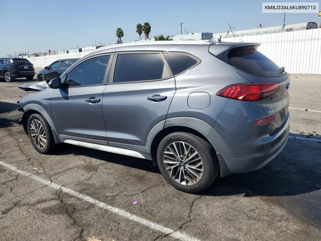 2019 Hyundai Tucson Limited VIN: KM8J33AL6KU890713 Lot: 74254704