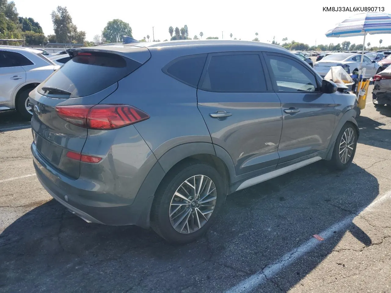 2019 Hyundai Tucson Limited VIN: KM8J33AL6KU890713 Lot: 74254704