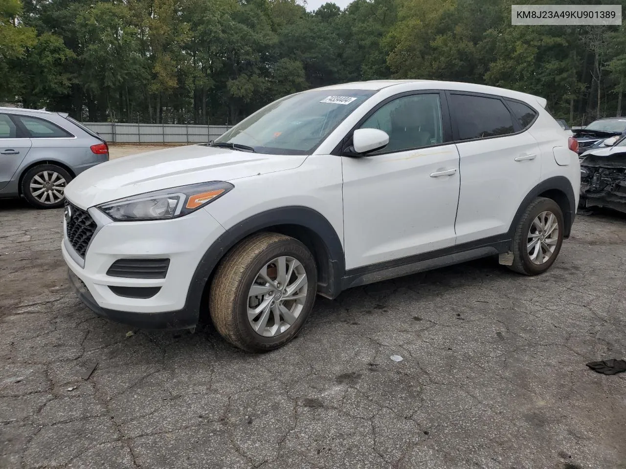 2019 Hyundai Tucson Se VIN: KM8J23A49KU901389 Lot: 74334404