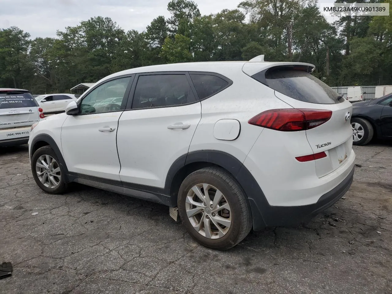 2019 Hyundai Tucson Se VIN: KM8J23A49KU901389 Lot: 74334404