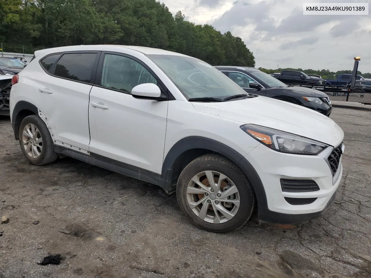 2019 Hyundai Tucson Se VIN: KM8J23A49KU901389 Lot: 74334404