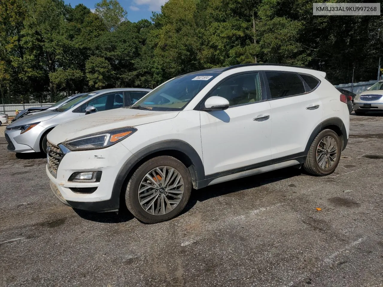 2019 Hyundai Tucson Limited VIN: KM8J33AL9KU997268 Lot: 74401504