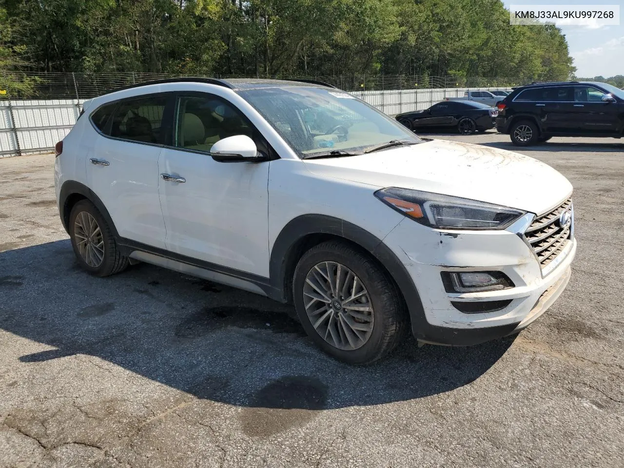 2019 Hyundai Tucson Limited VIN: KM8J33AL9KU997268 Lot: 74401504