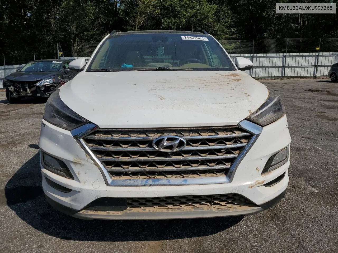 2019 Hyundai Tucson Limited VIN: KM8J33AL9KU997268 Lot: 74401504