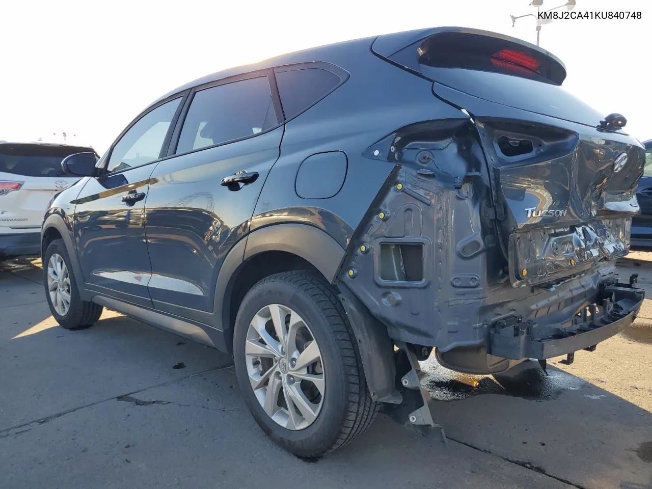 2019 Hyundai Tucson Se VIN: KM8J2CA41KU840748 Lot: 74557714