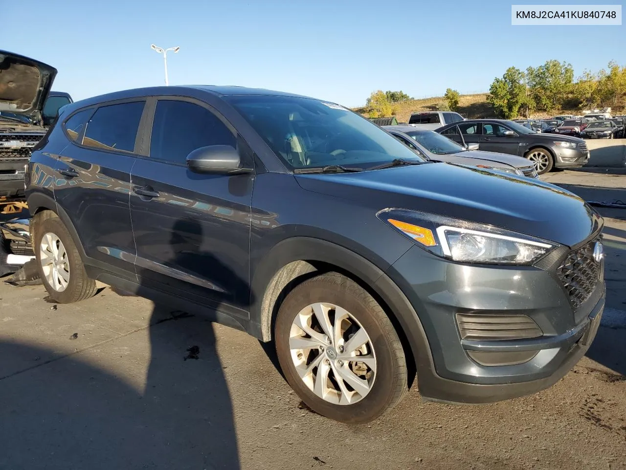 2019 Hyundai Tucson Se VIN: KM8J2CA41KU840748 Lot: 74557714