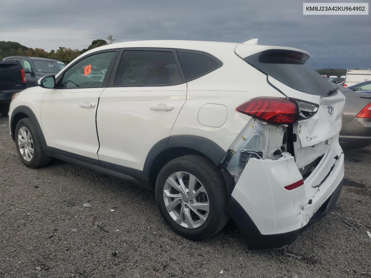 2019 Hyundai Tucson Se VIN: KM8J23A42KU964902 Lot: 74570254