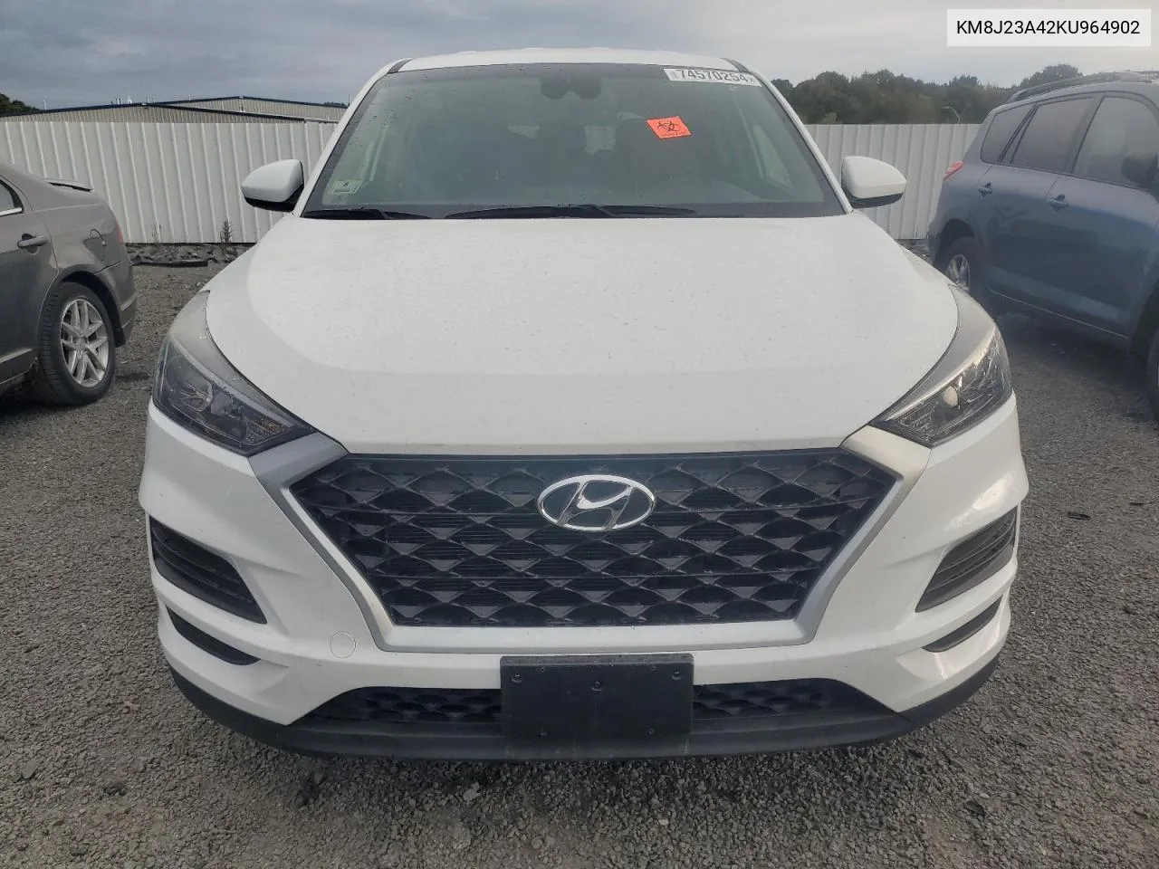 2019 Hyundai Tucson Se VIN: KM8J23A42KU964902 Lot: 74570254