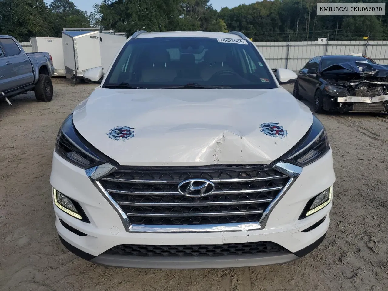 2019 Hyundai Tucson Limited VIN: KM8J3CAL0KU066030 Lot: 74628604