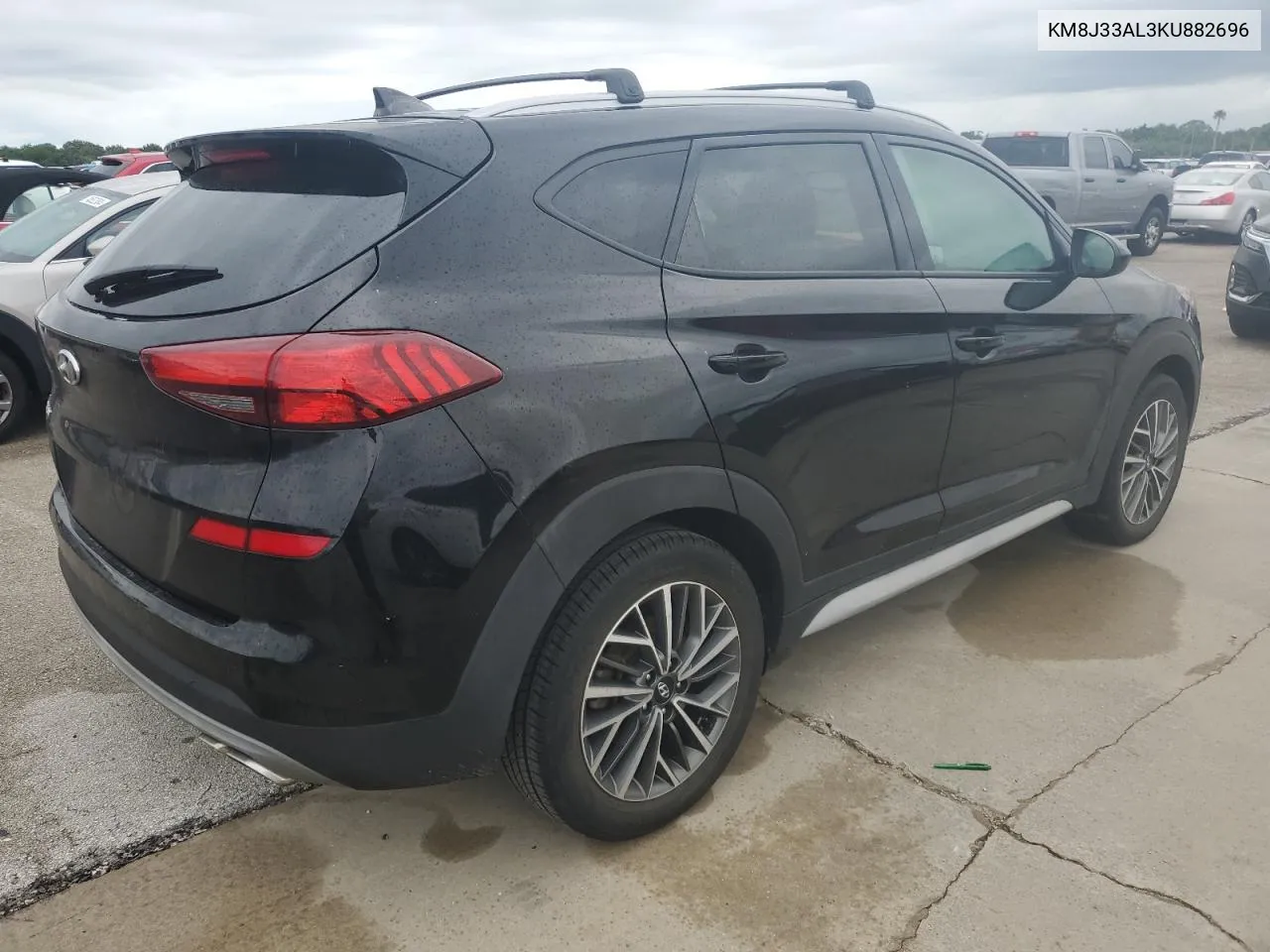 2019 Hyundai Tucson Limited VIN: KM8J33AL3KU882696 Lot: 74655304