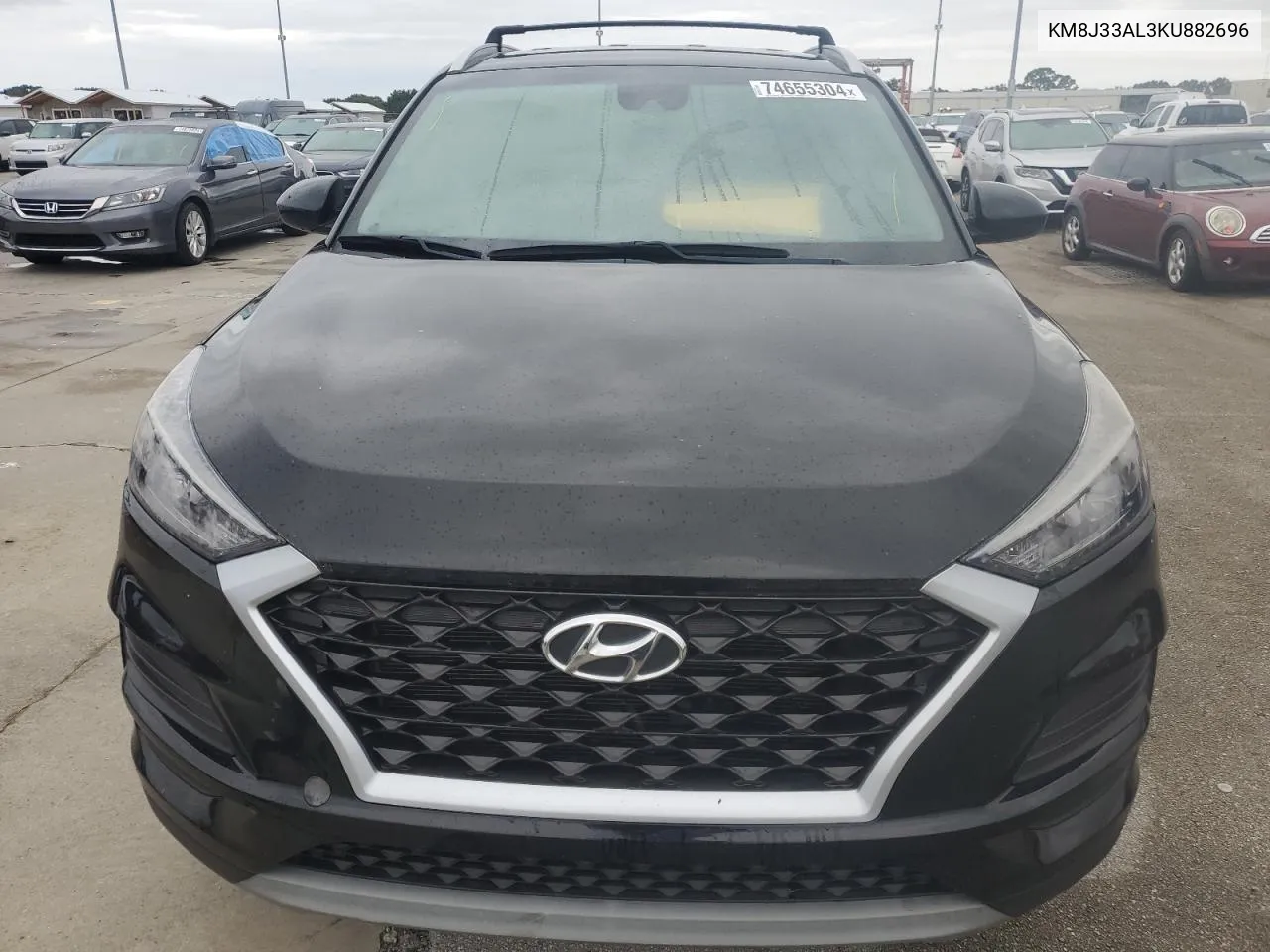 2019 Hyundai Tucson Limited VIN: KM8J33AL3KU882696 Lot: 74655304