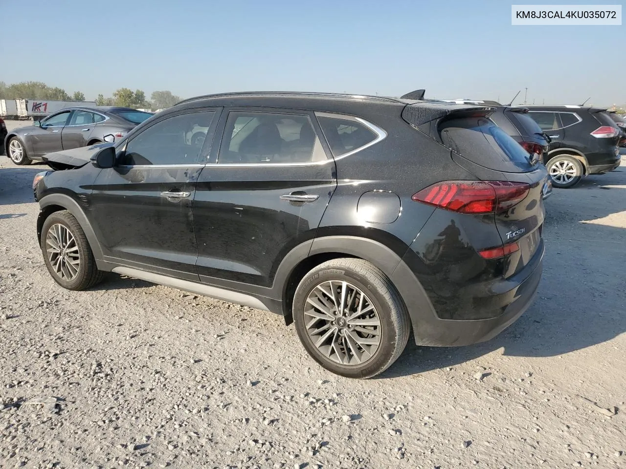 2019 Hyundai Tucson Limited VIN: KM8J3CAL4KU035072 Lot: 74676354