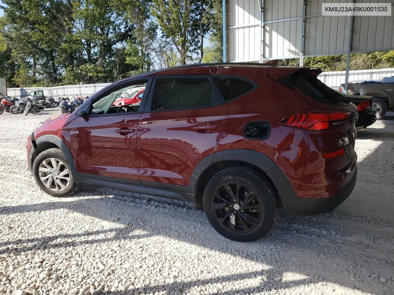 2019 Hyundai Tucson Se VIN: KM8J23A49KU001530 Lot: 74730914