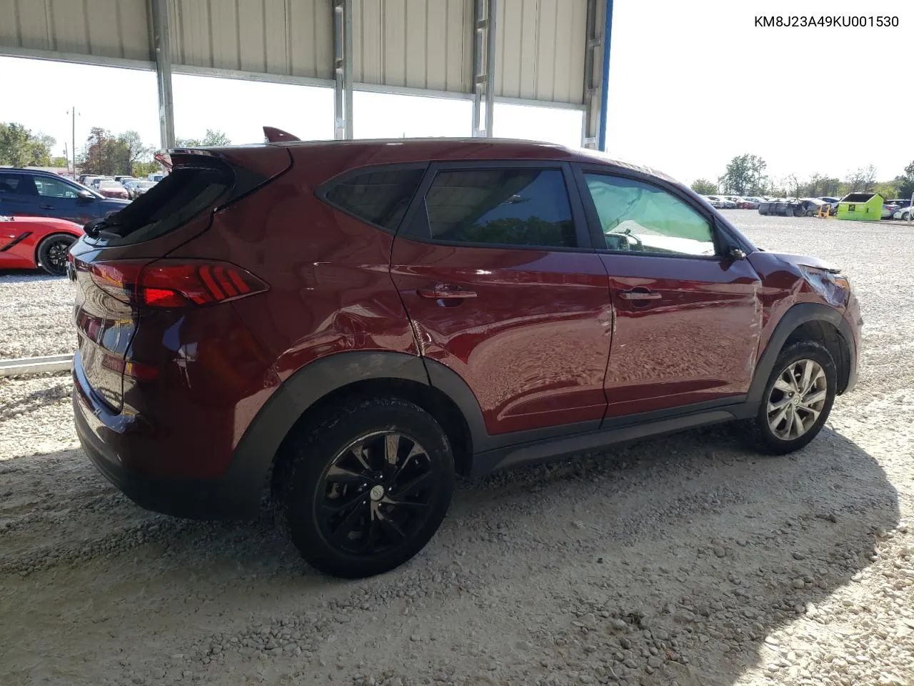 2019 Hyundai Tucson Se VIN: KM8J23A49KU001530 Lot: 74730914