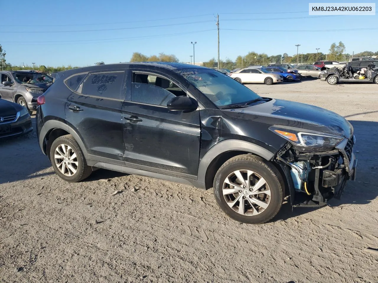 2019 Hyundai Tucson Se VIN: KM8J23A42KU062203 Lot: 74788174