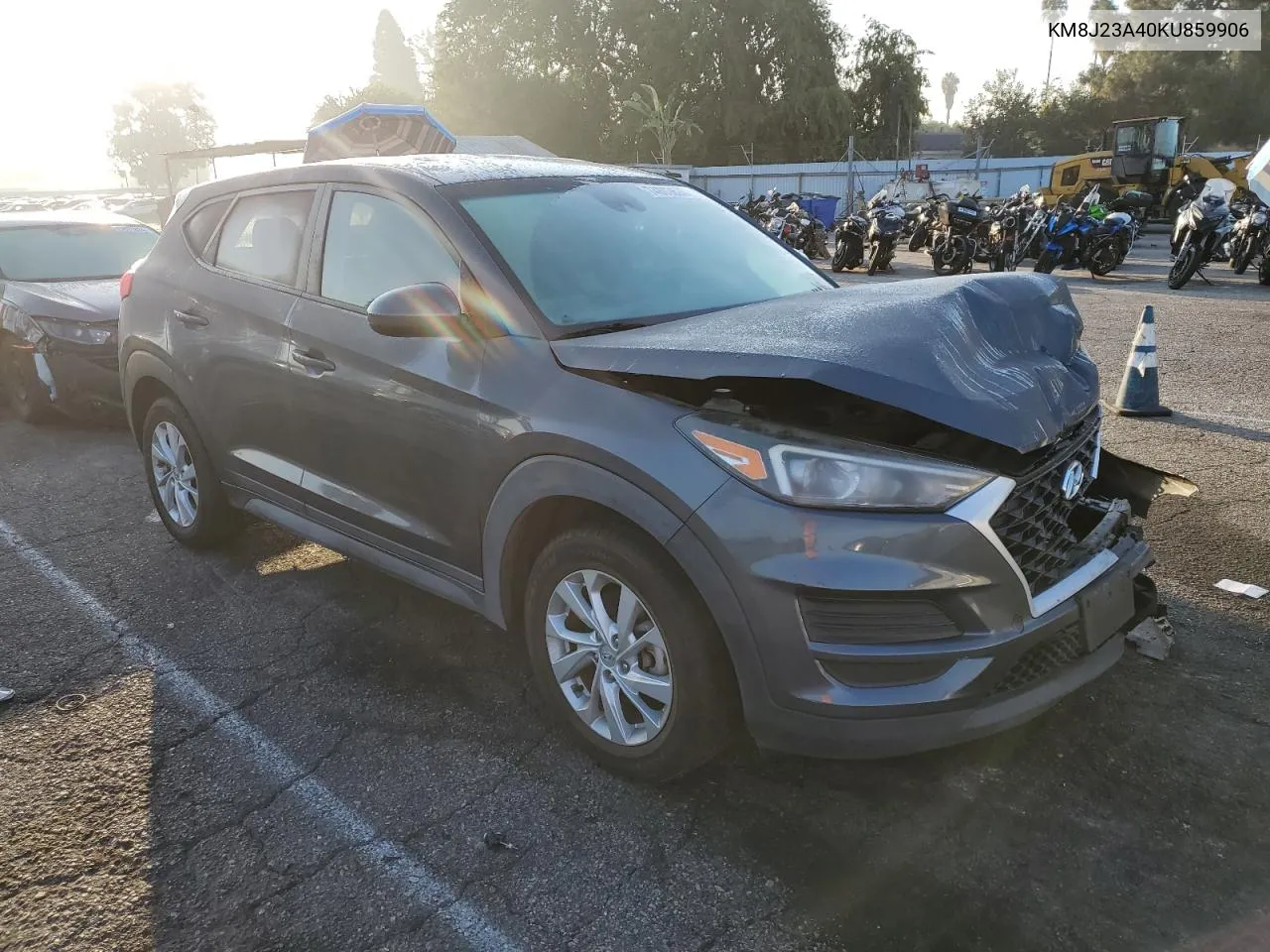 2019 Hyundai Tucson Se VIN: KM8J23A40KU859906 Lot: 74803624